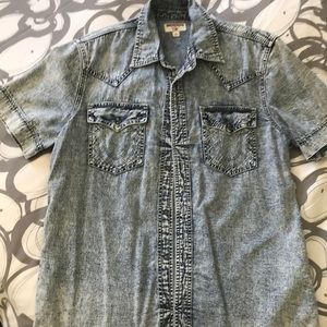 Acid wash True Religion Polo